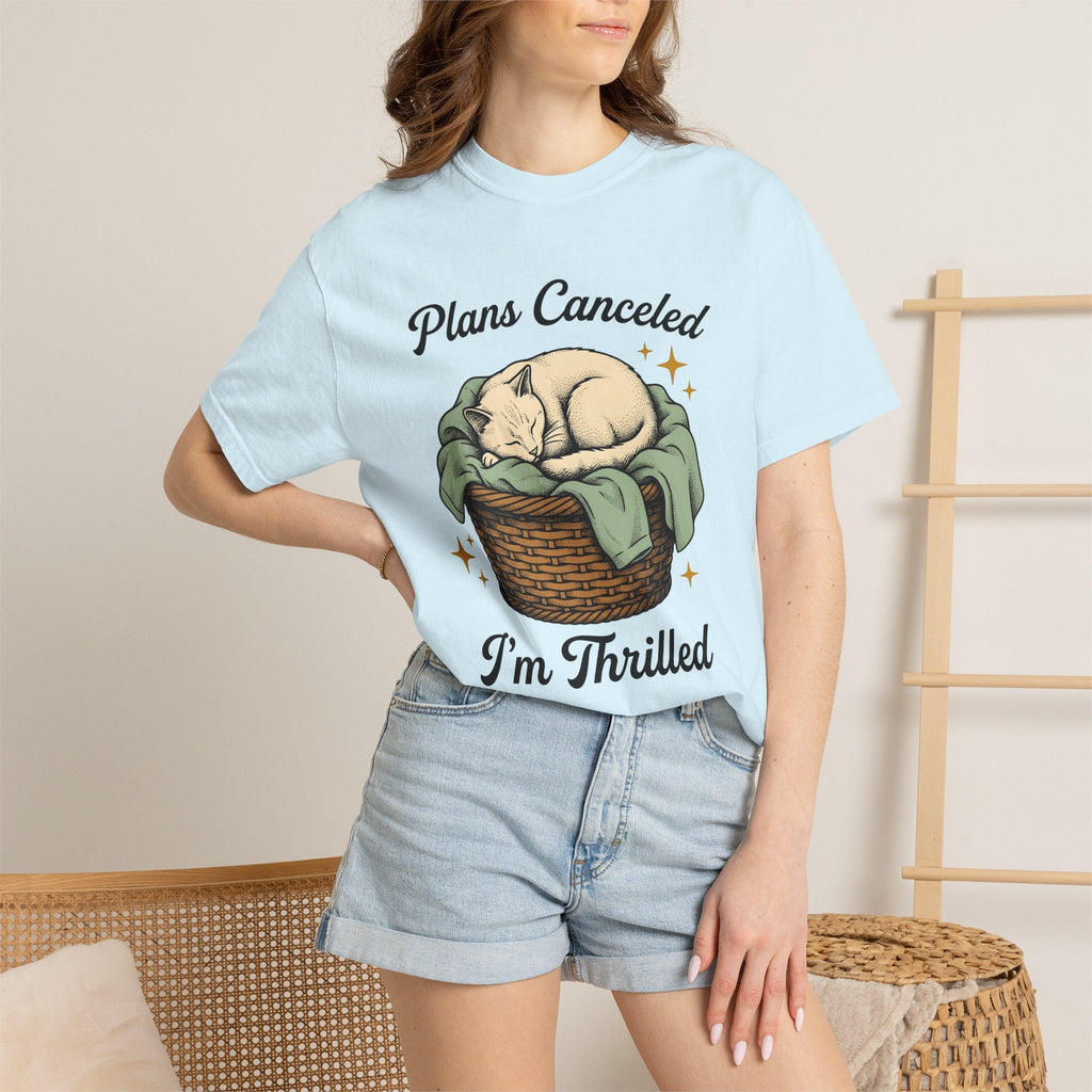 Sleeping Cat Shirt Introvert Gift Women Vintage Tee Kitten product image 9