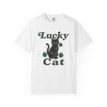 Black Cat Shirt St Patricks Day Kitty Unisex Gift Hand product image 1