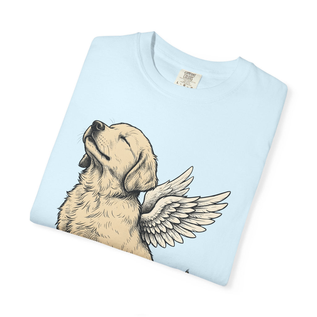 Angel Dog Shirt Unisex Gift Hand Drawn Tee Puppy T-Shirt Fan product image 8