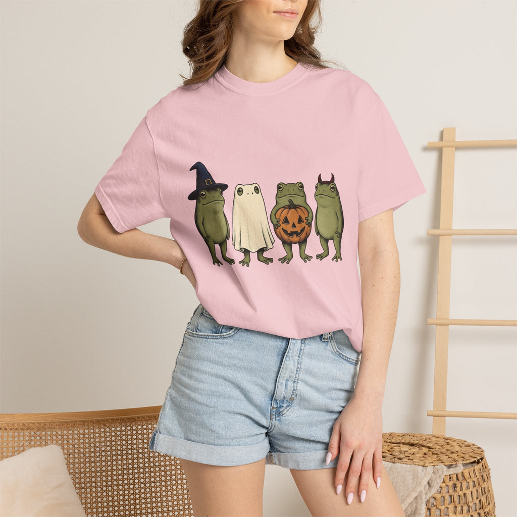 Frog Costumes Shirt Halloween Animal Unisex Gift Cartoon product image 13