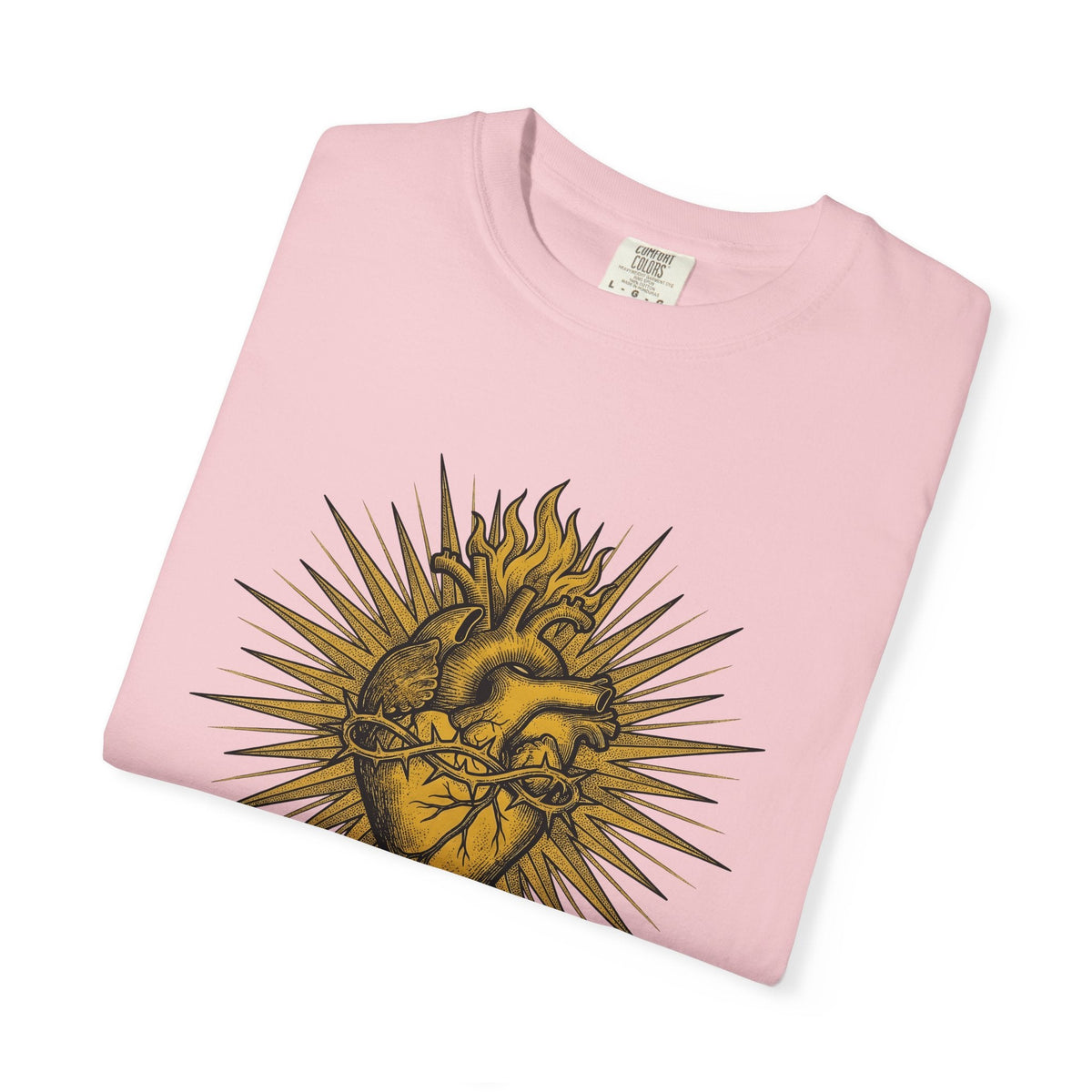 Sacred Heart Shirt Spiritual Gift Women Tattoo Tee T-Shirt product image 11