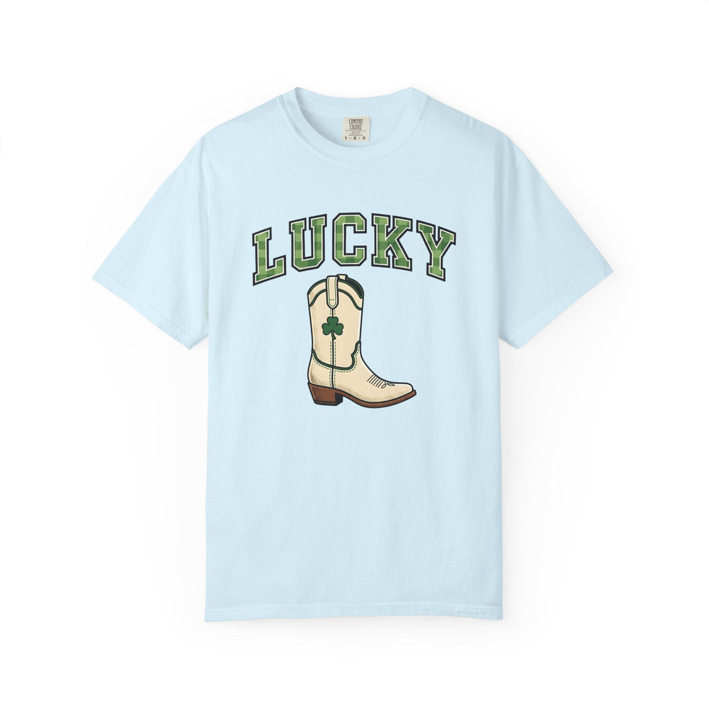 Cowboy Boot Shirt St Patrick's Day Western Unisex Gift Bold product image 2