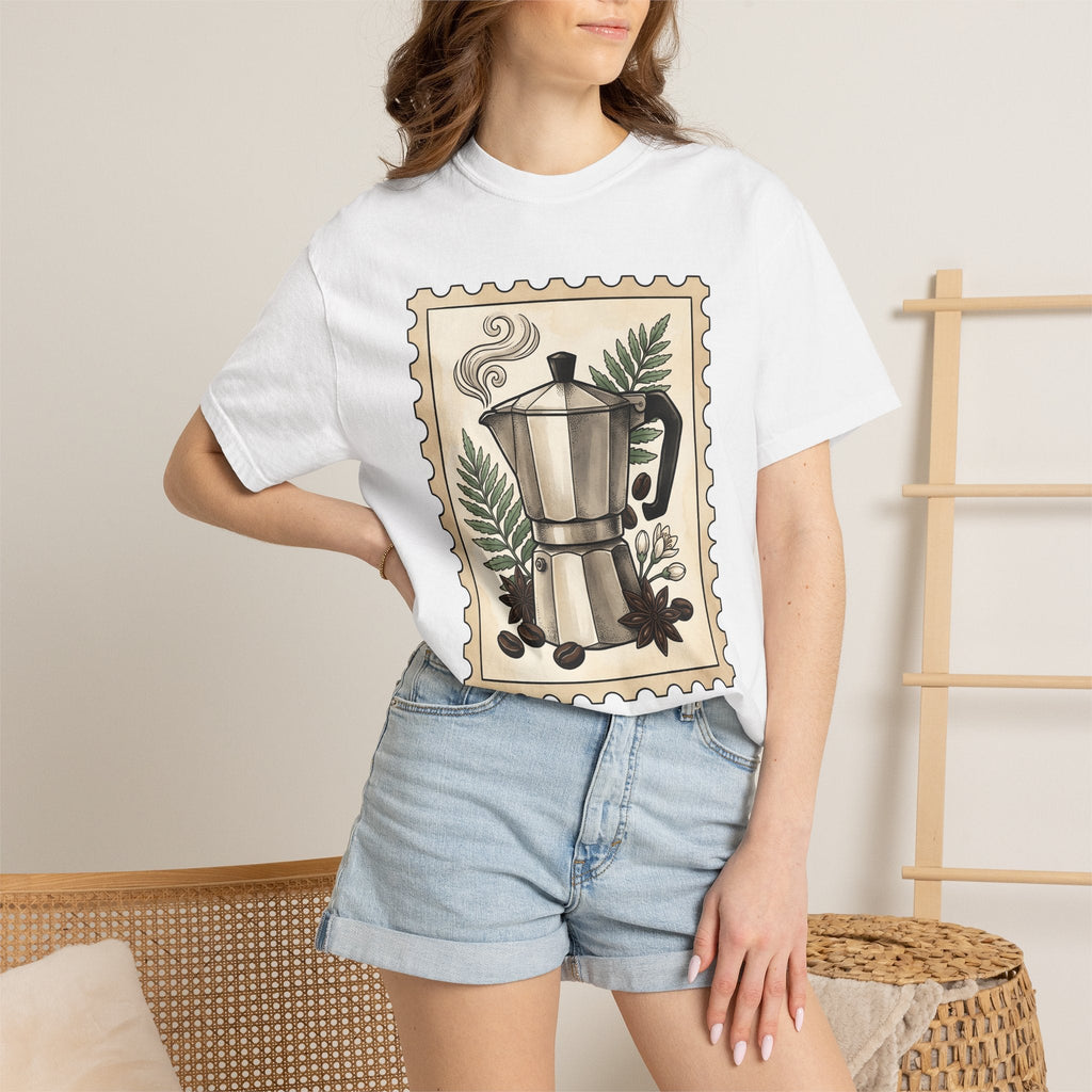 Coffee Brewer Shirt Cuisine Unisex Gift Sketch Tee Maker product image 6