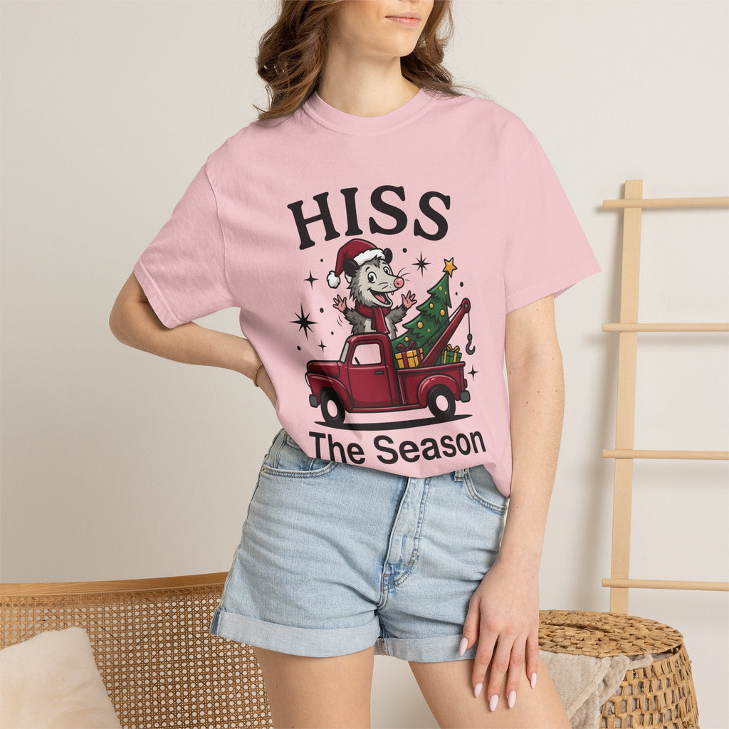 Opossum Pickup Shirt Christmas Wildlife Unisex Gift Comic product image 12