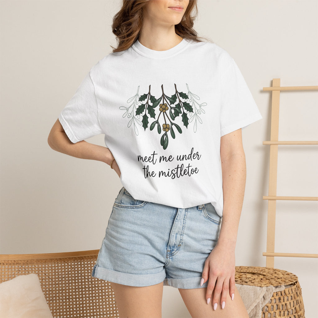 Mistletoe Stalk Shirt Christmas Winter Unisex Gift Cartoon product image 6