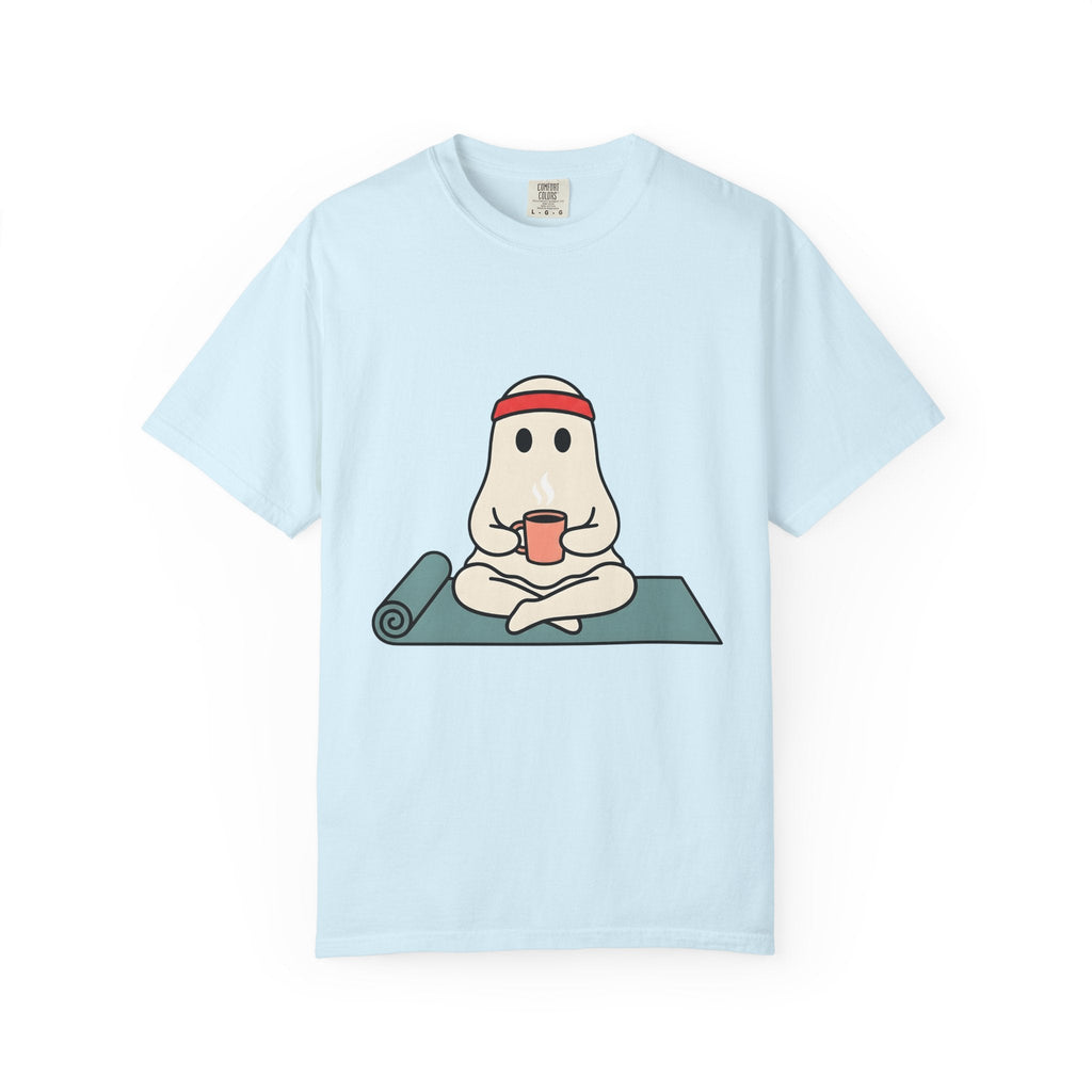 Ghost Coffee Shirt Mom Yoga Gift for Women Cute Tee T-Shirt product image 2