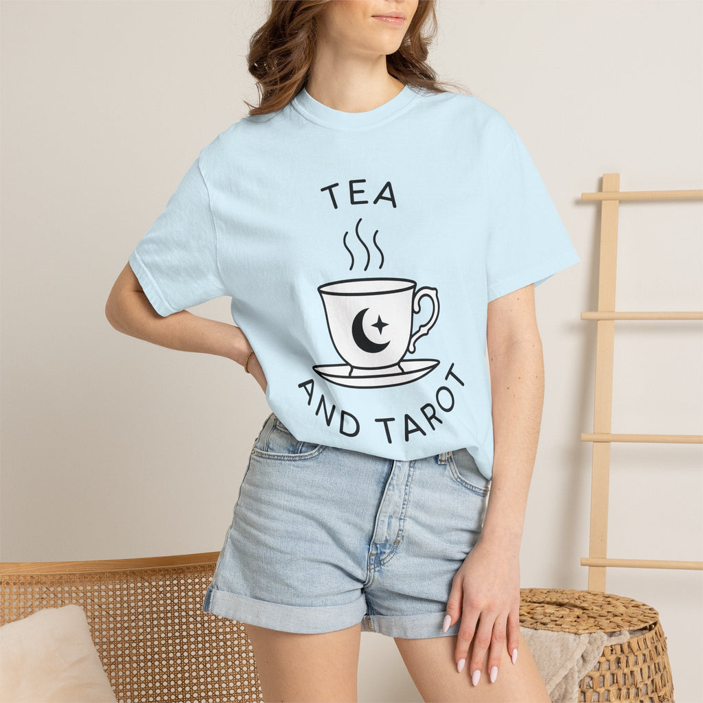 Tea Cup Shirt Tea Witchcraft Unisex Gift Minimalist Tee Mug T-Shirt Tea