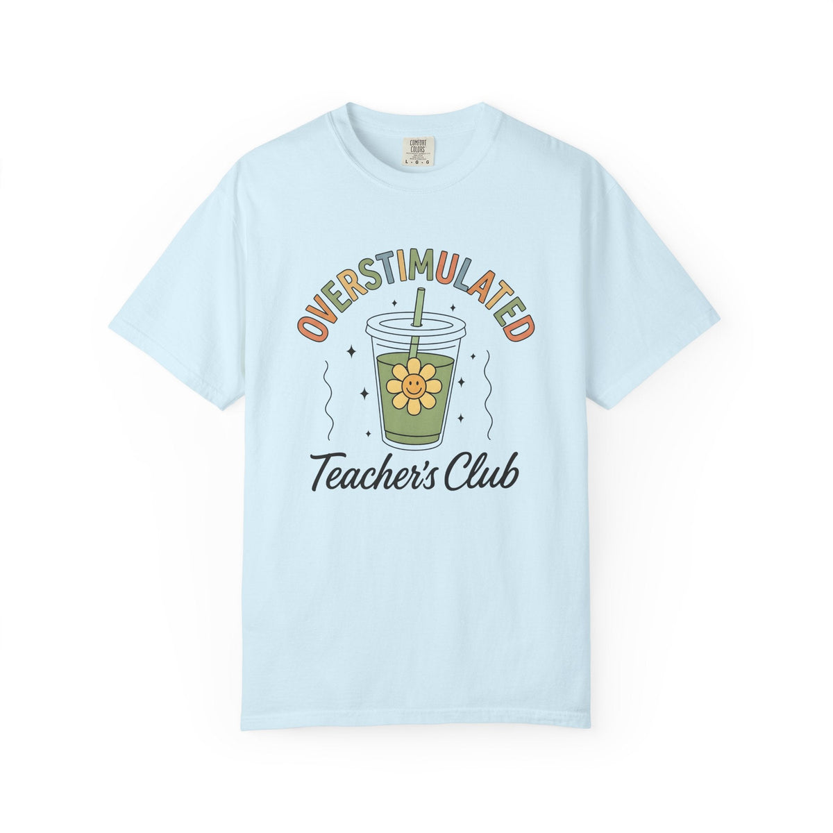 Smile Cup Shirt Teachers Latte Unisex Gift Whimsical Tee Mug T-Shirt Educator