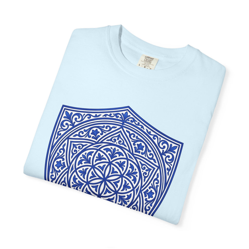 Mandala Shield Shirt Boho Chic Pattern Unisex Gift Tee product image 8