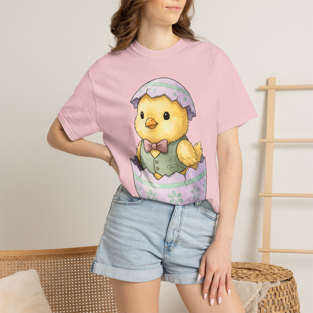Baby Chick Shirt Easter Animal Gift Women Cute Tee T-Shirt product image 12