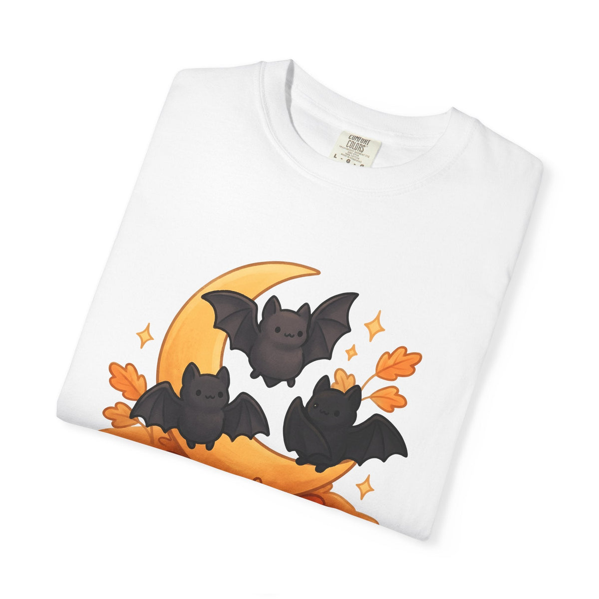 Cute Bats Shirt Halloween Autumn Unisex Gift Kawaii Tee product image 6