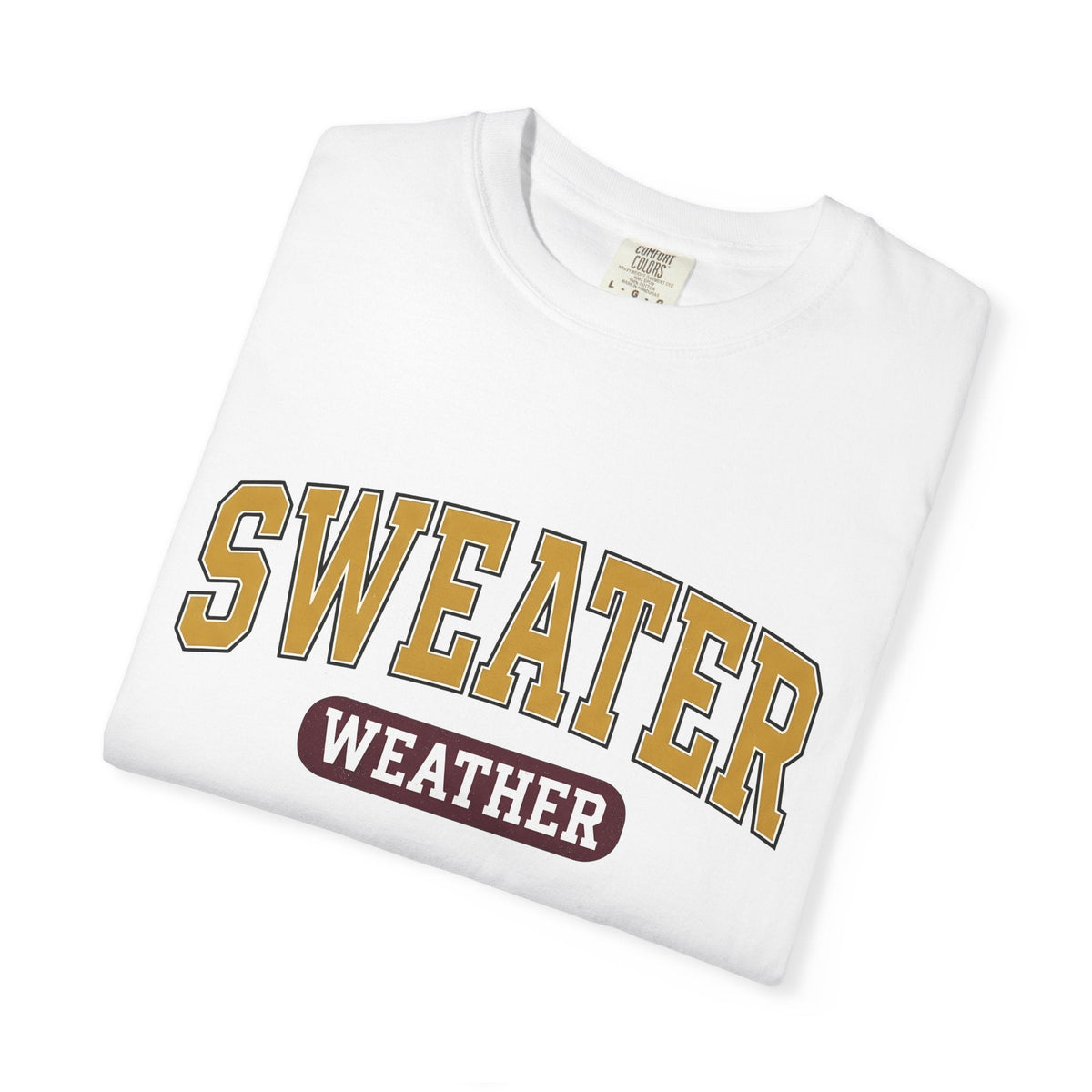 College Text Old School T-Shirt – Fall Pumpkin Vintage product image 6