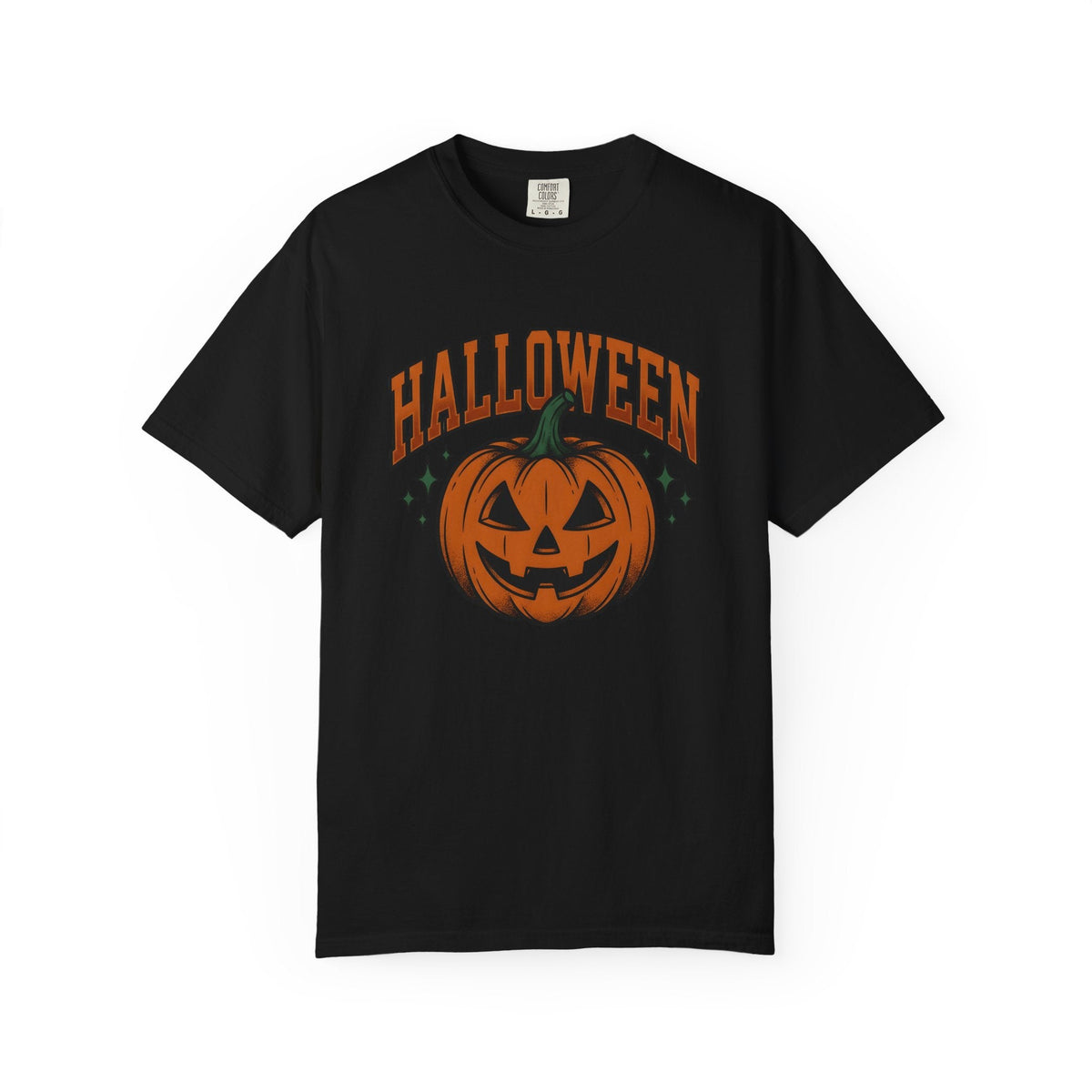Carved Pumpkin Rustic T-Shirt – Halloween Fall Country product image 4