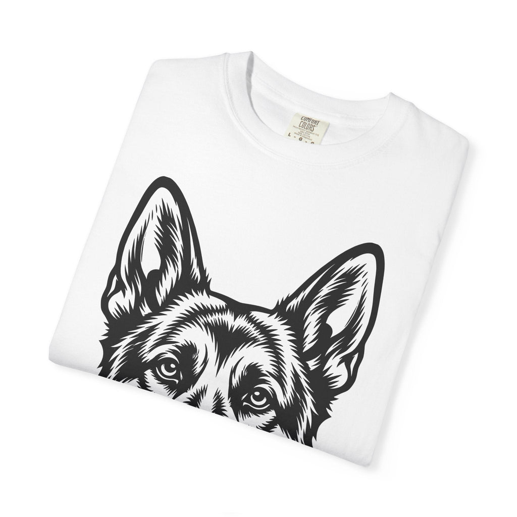 German Shepherd Shirt Dog Pets Gift Women Line Art Tee product image 5