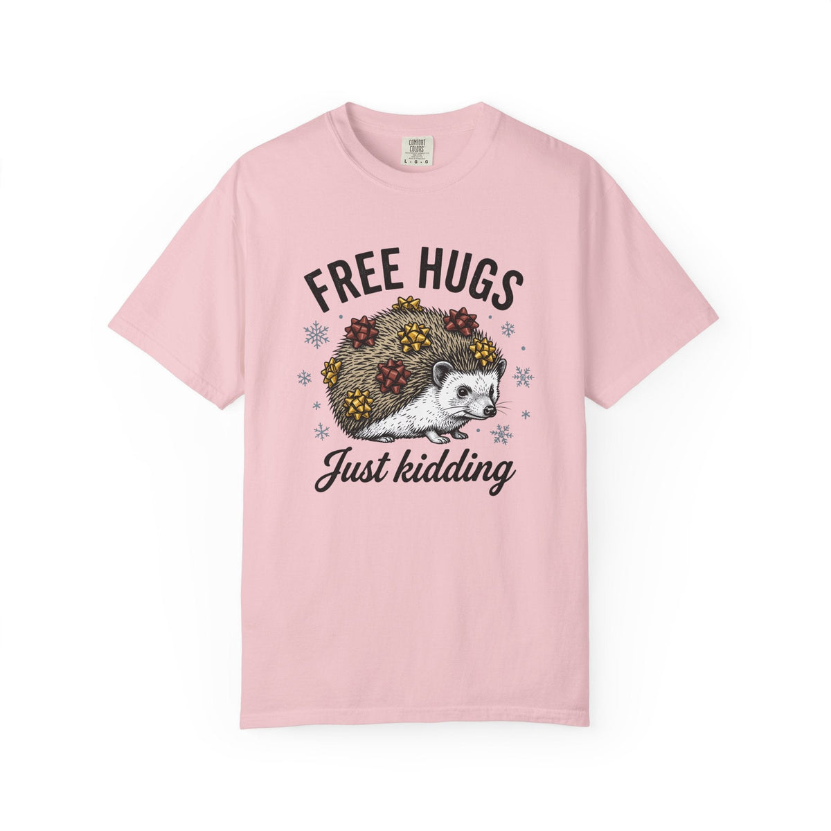 Hedgehog Illustration Shirt Christmas Wildlife Unisex Gift product image 3