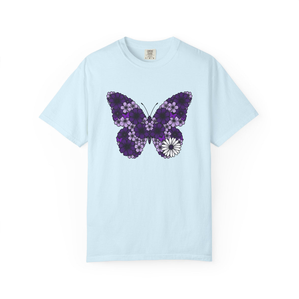 Floral Butterfly Shirt Boho Chic Nature Unisex Gift Tee product image 2