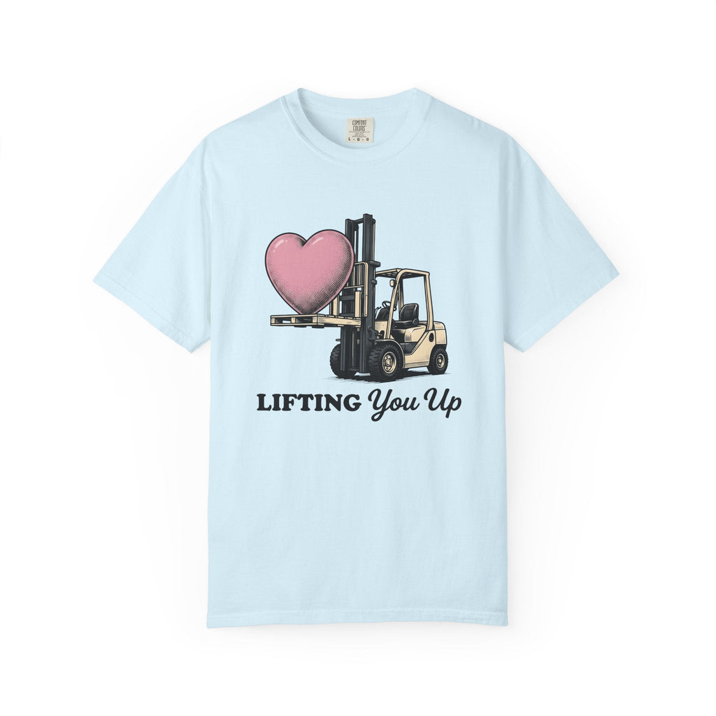 Forklift Love Shirt Valentines Day Romance Unisex Gift product image 2