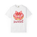 Sprinkle Donut Bow Shirt Desserts Confectionery Unisex Gift product image 1