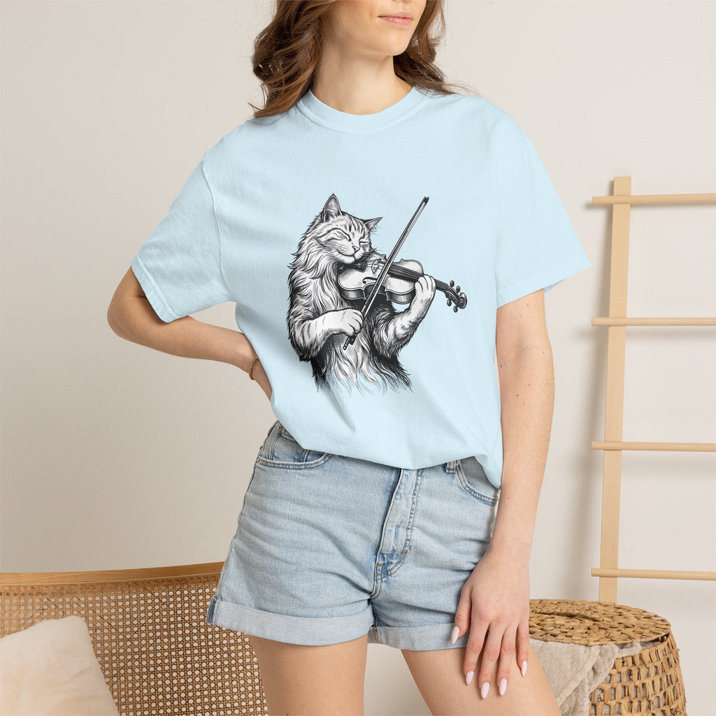 Pussycat Viola Shirt Cat Tunes Unisex Gift Doodle Tee product image 9