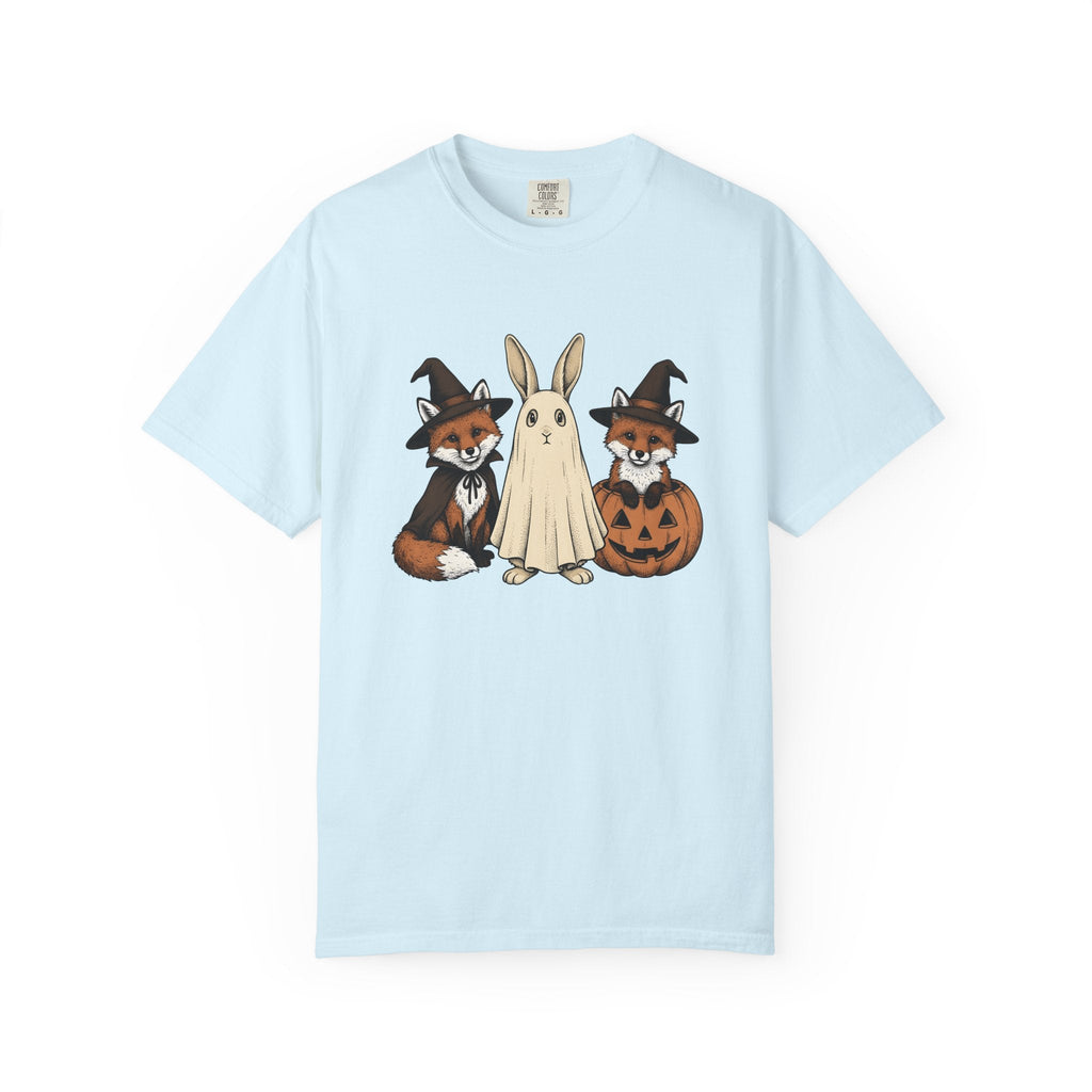 Autumn Animals Line Art T-Shirt – Fall Thanksgiving Harvest product image 2