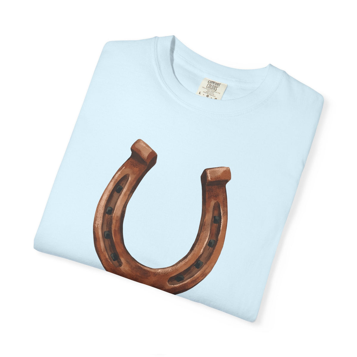 Horseshoe Art Shirt Lucky Cowboy Unisex Gift Tribal Tee product image 8
