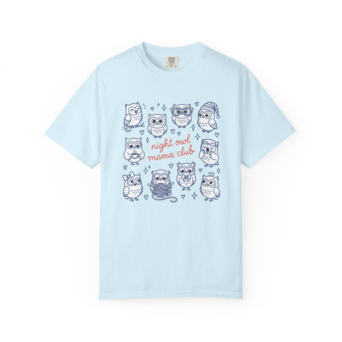 Owl Graphic Shirt Mom Animals Gift for Women Doodle Tee product image 2