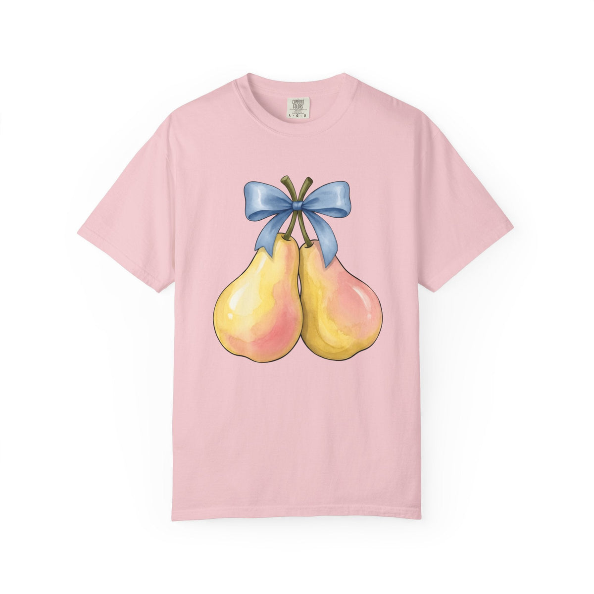 Pear Duo Shirt Valentines Day Partners Unisex Gift Gouache product image 3