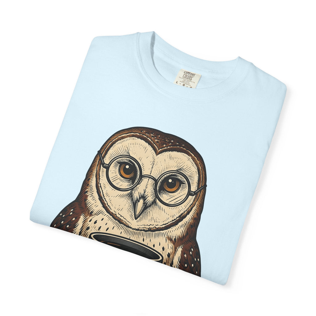 Owl Tea Cup Shirt Tea Animal Unisex Gift Vintage Tee Teacup T-Shirt Tea Fan
