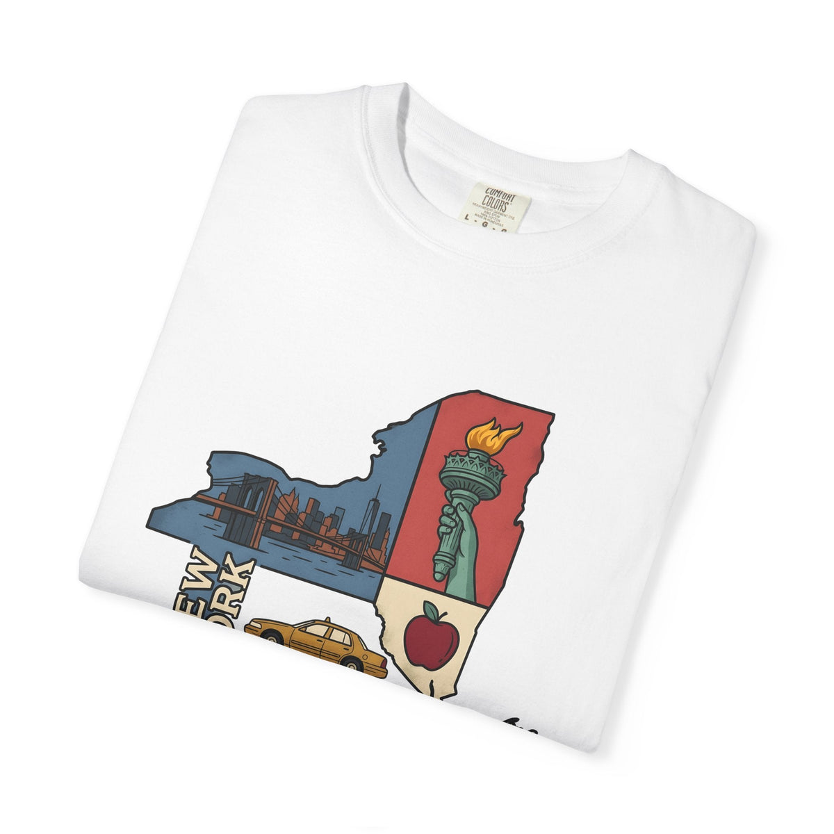 Manhattan Map Shirt New Yorker Vacation Unisex Gift Classic product image 5