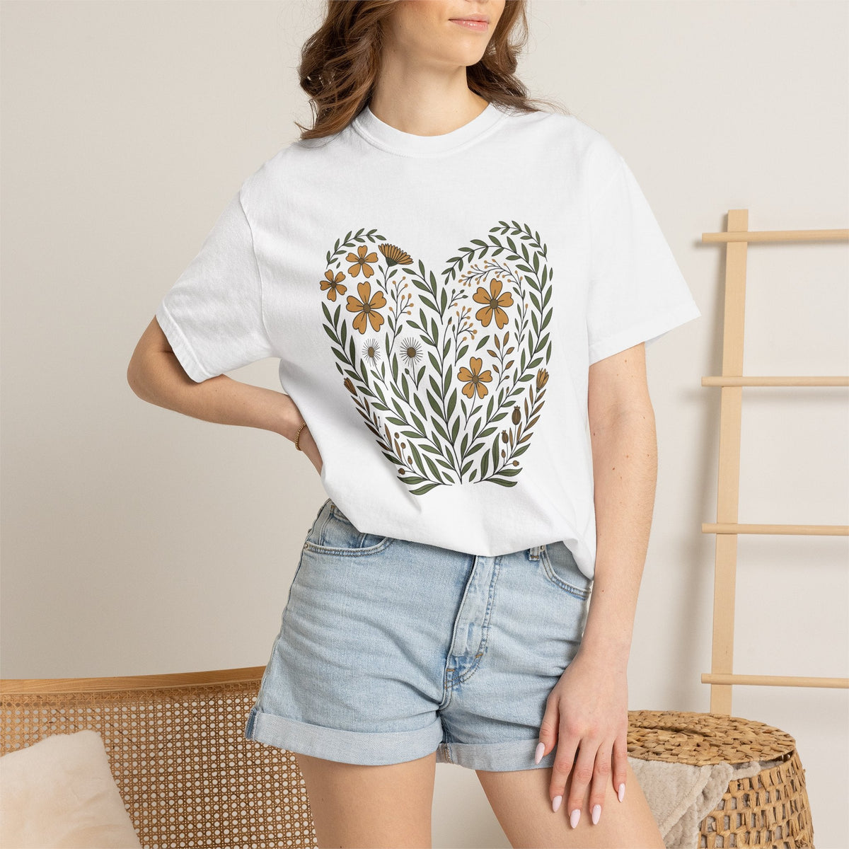 Flower Rabbit Shirt Easter Garden Unisex Gift Vintage Tee product image 6