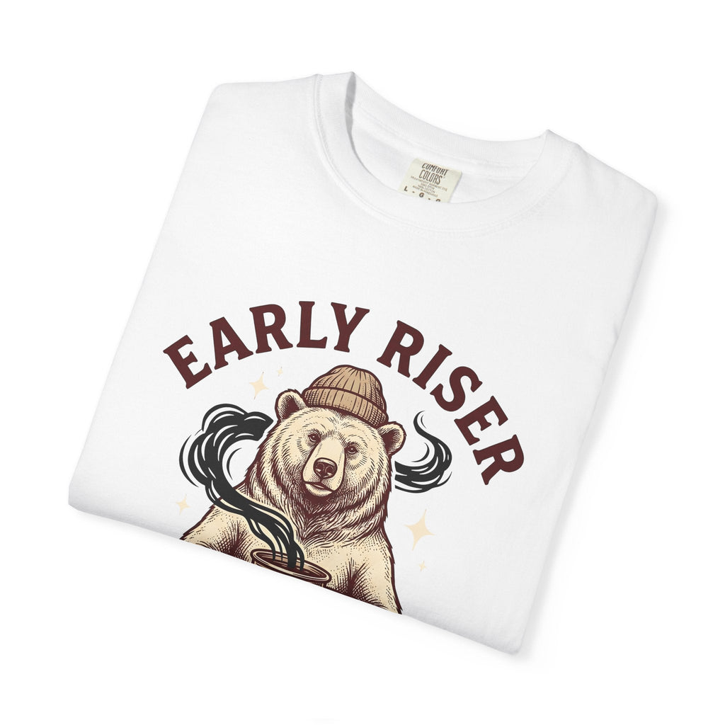 Bear Mug Shirt Coffee Wildlife Unisex Gift Retro Tee Mug T-Shirt Coffee Fan