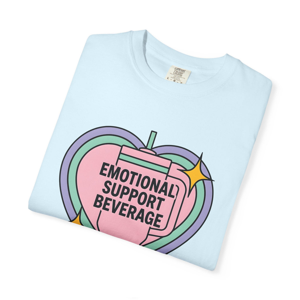 Insulated Cup Shirt Coffee Wellness Unisex Gift Soft Colors Tee Tumbler T-Shirt