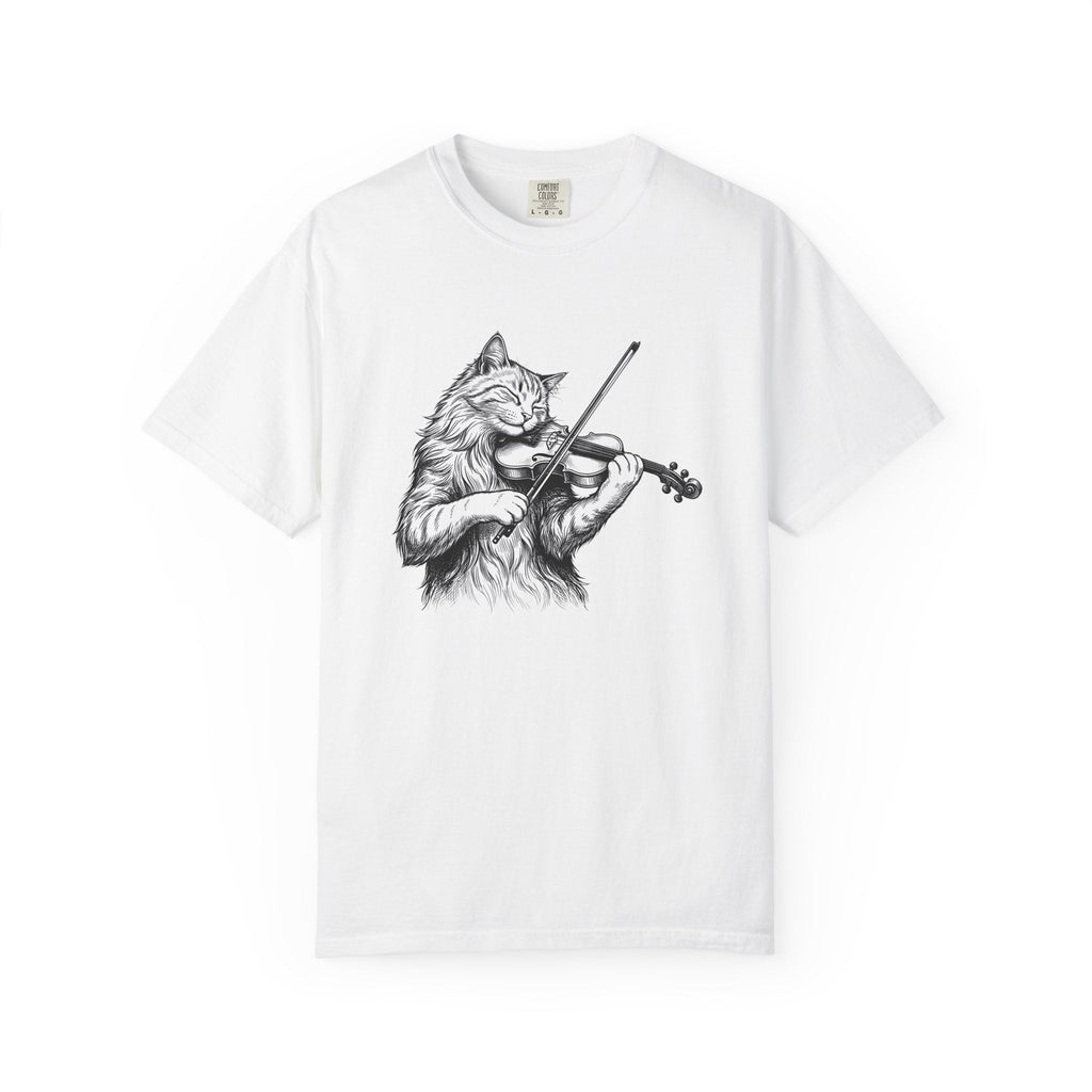 Pussycat Viola Shirt Cat Tunes Unisex Gift Doodle Tee product image 1