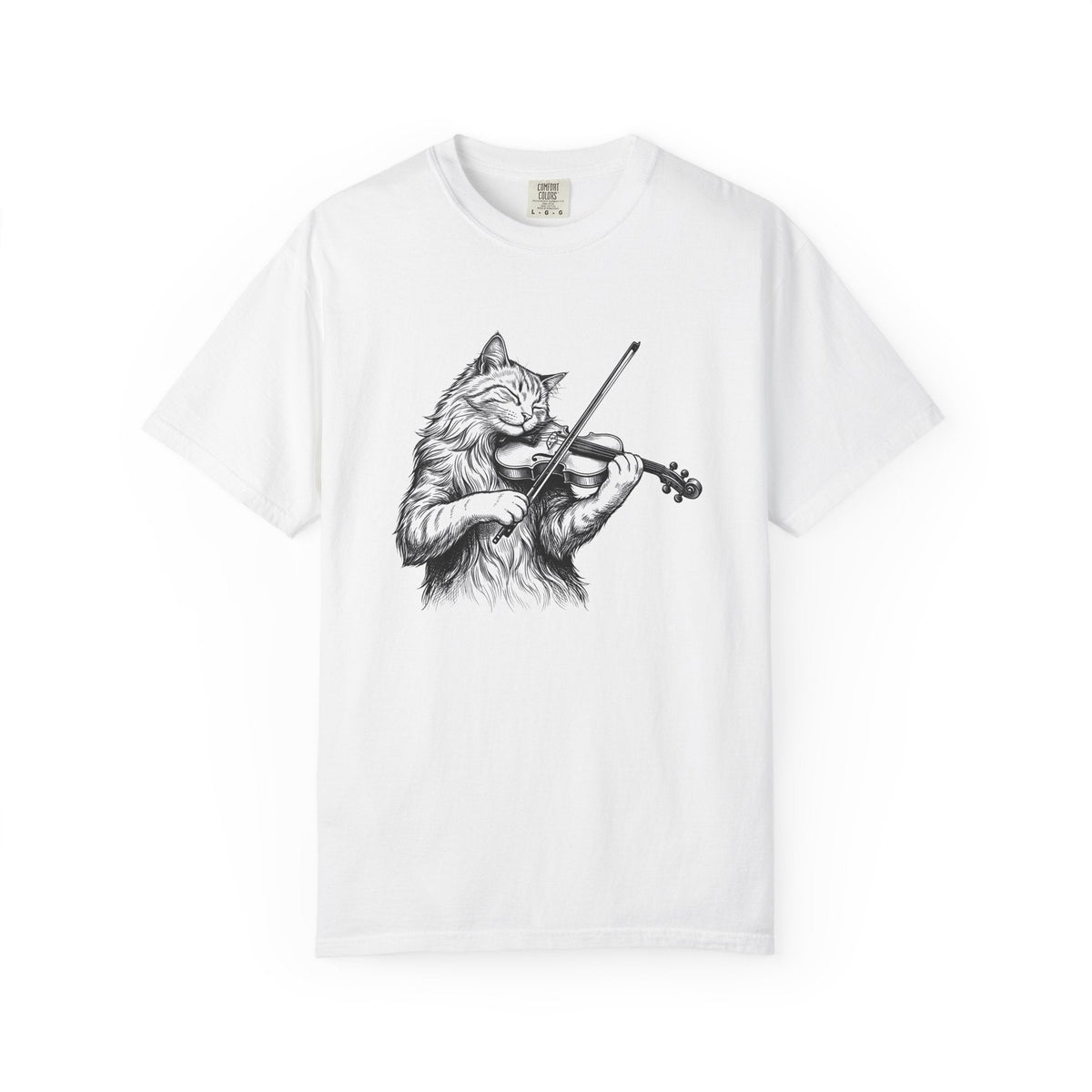 Pussycat Viola Shirt Cat Tunes Unisex Gift Doodle Tee product image 1
