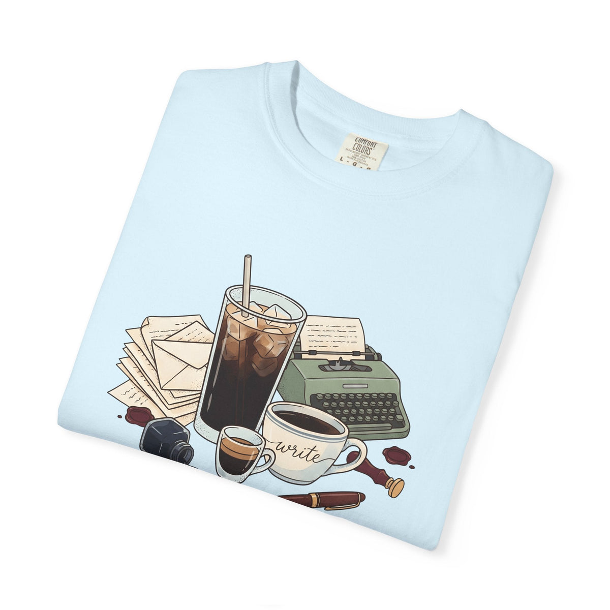 Espresso Drinks Shirt Coffee Novelist Unisex Gift Line Art product image 8