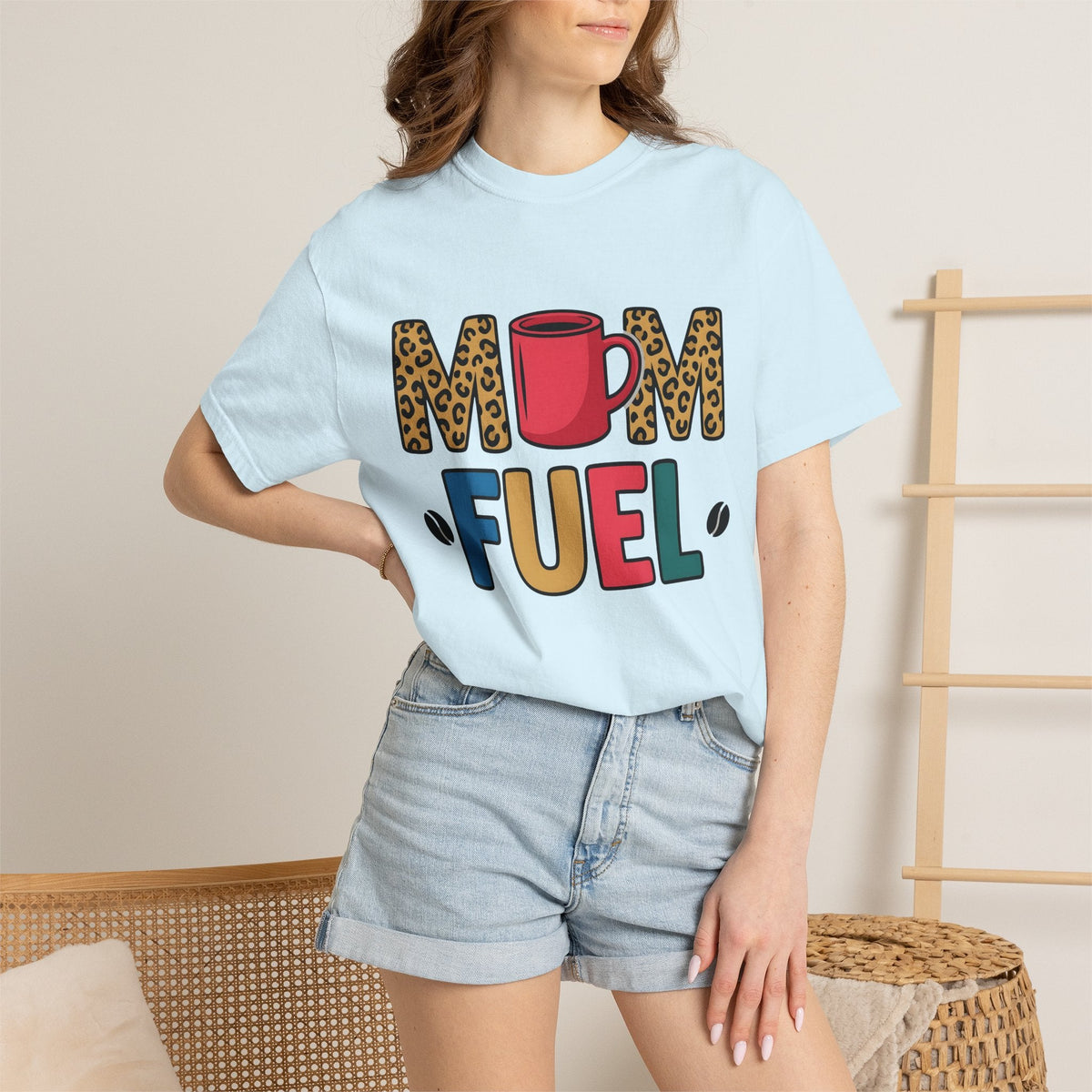 Latte Cup Shirt Coffee Mama Gift for Women Minimalist Tee Coffee Mug T-Shirt