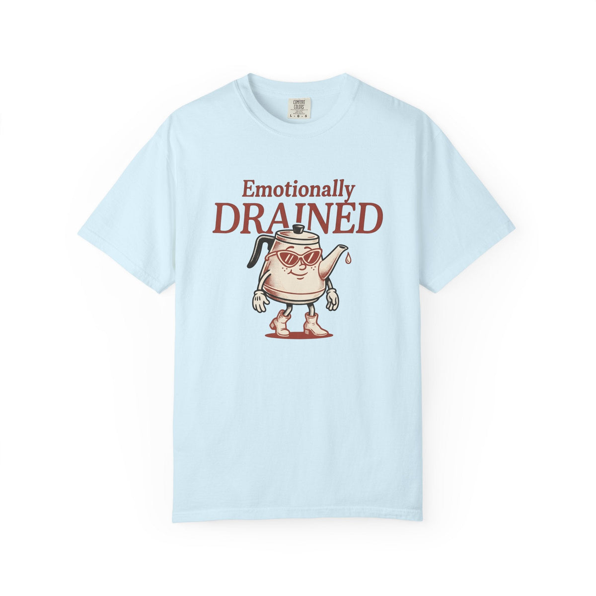Kettle Illustration Shirt Coffee Comedy Unisex Gift Sketch Tee Teapot T-Shirt