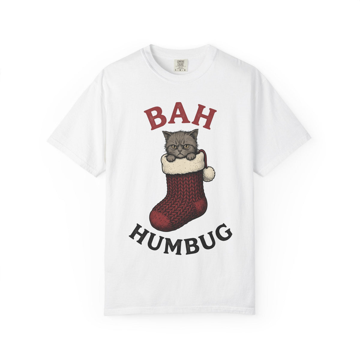 Angry Cat Sock Shirt Cat Festive Unisex Gift Retro Tee Furry Sock T-Shirt Cat