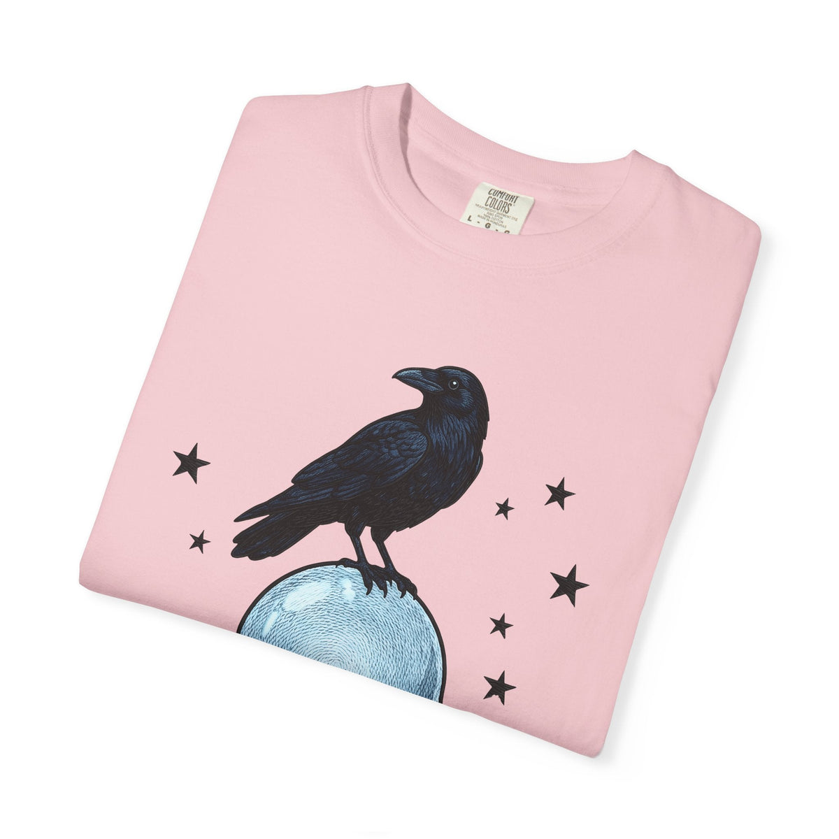 Crow Magic Sphere Shirt Occult Dark Art Unisex Gift Retro product image 11