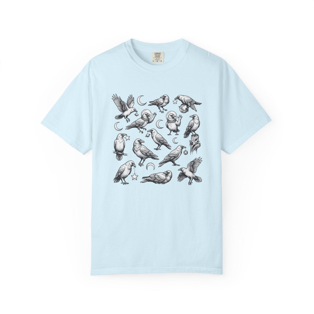 Raven Graphic Shirt Animals Gothic Unisex Gift Tattoo Style product image 2