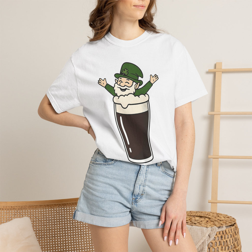 Leprechaun Mug Shirt St Patrick's Day Lager Unisex Gift Comic Tee Beer Mug