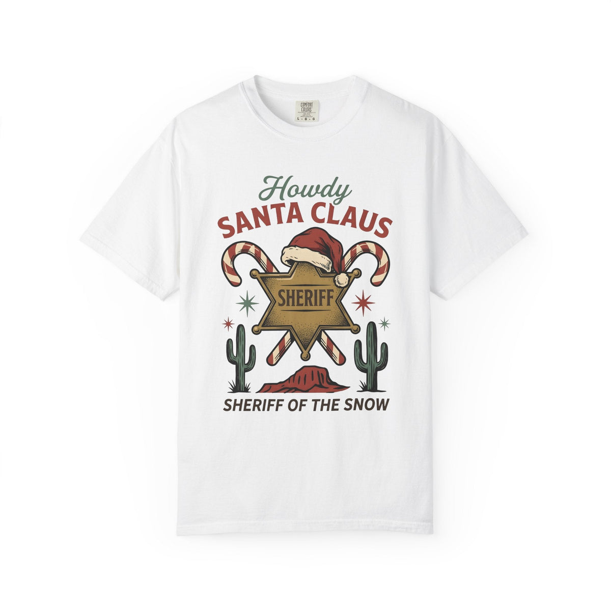 Deputy Star Shirt Christmas Frontier Unisex Gift Throwback product image 1