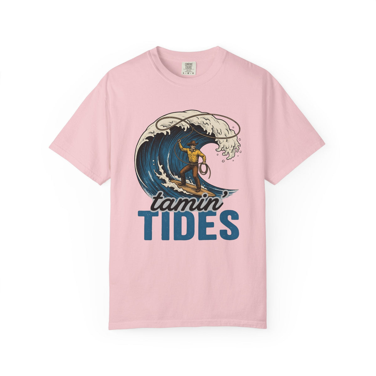 Cowboy Surfer Shirt Beach Unisex Gift Vintage Tee T-Shirt product image 3
