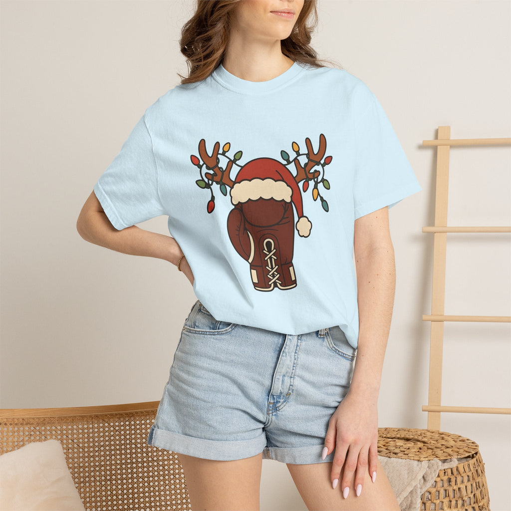 Fight Glove Reindeer Shirt Christmas Exercise Unisex Gift product image 9