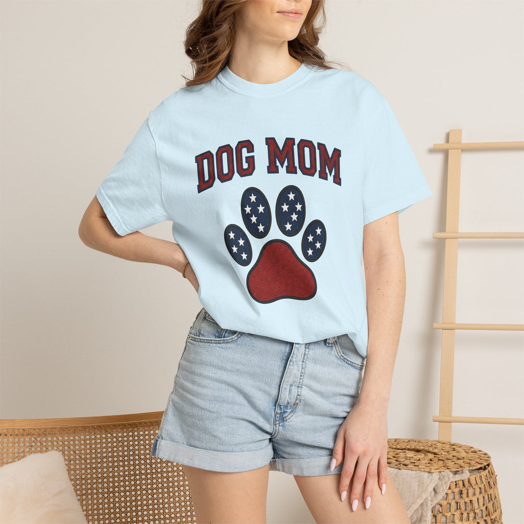 Puppy Paw Retro T-Shirt – Dog Mom Pet Lover Design, Women product image 9