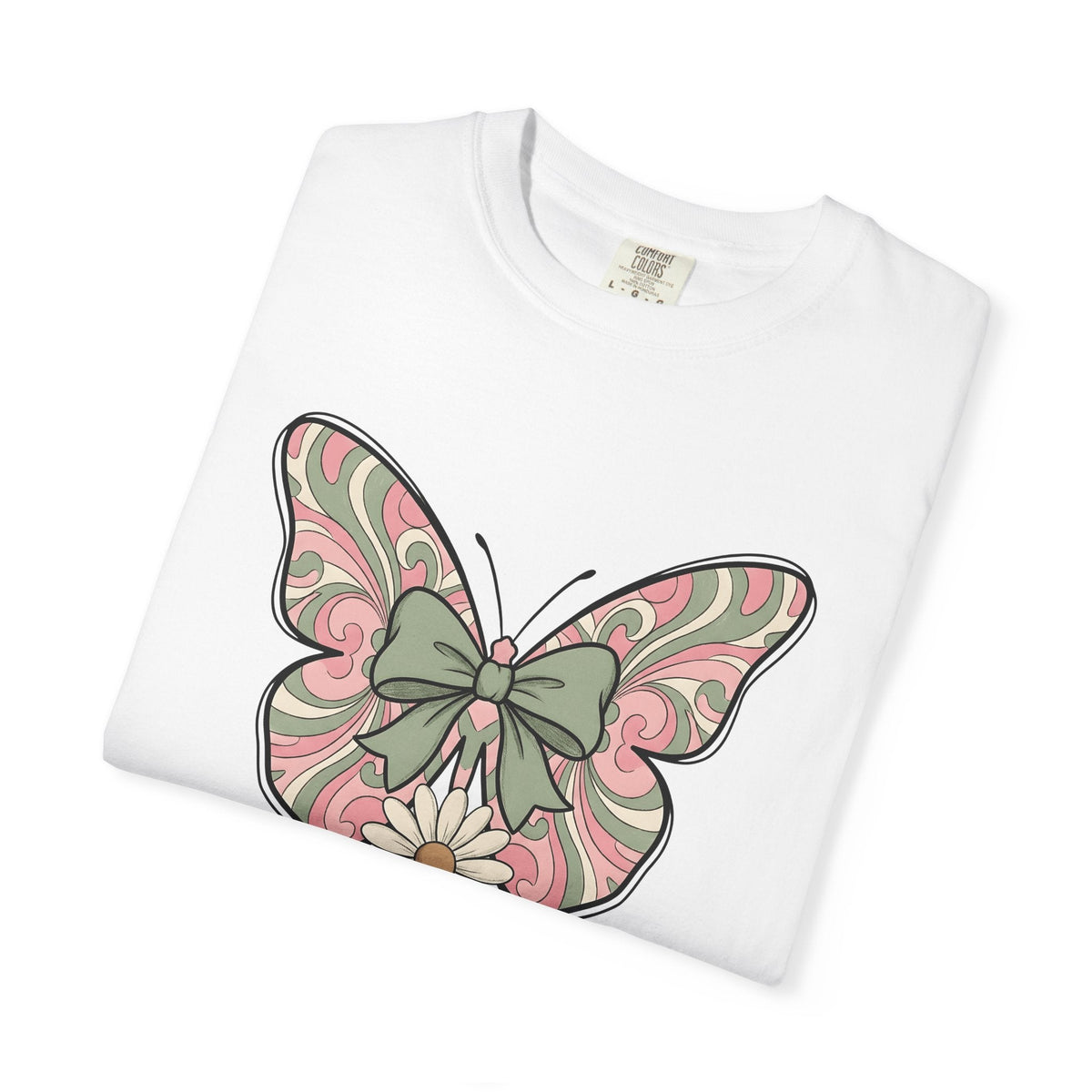 Butterfly Ribbon Shirt Easter Garden Unisex Gift Soft product image 5