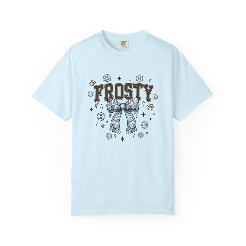 Wool Bow Shirt Winter Yuletide Unisex Gift Doodle Tee product image 2