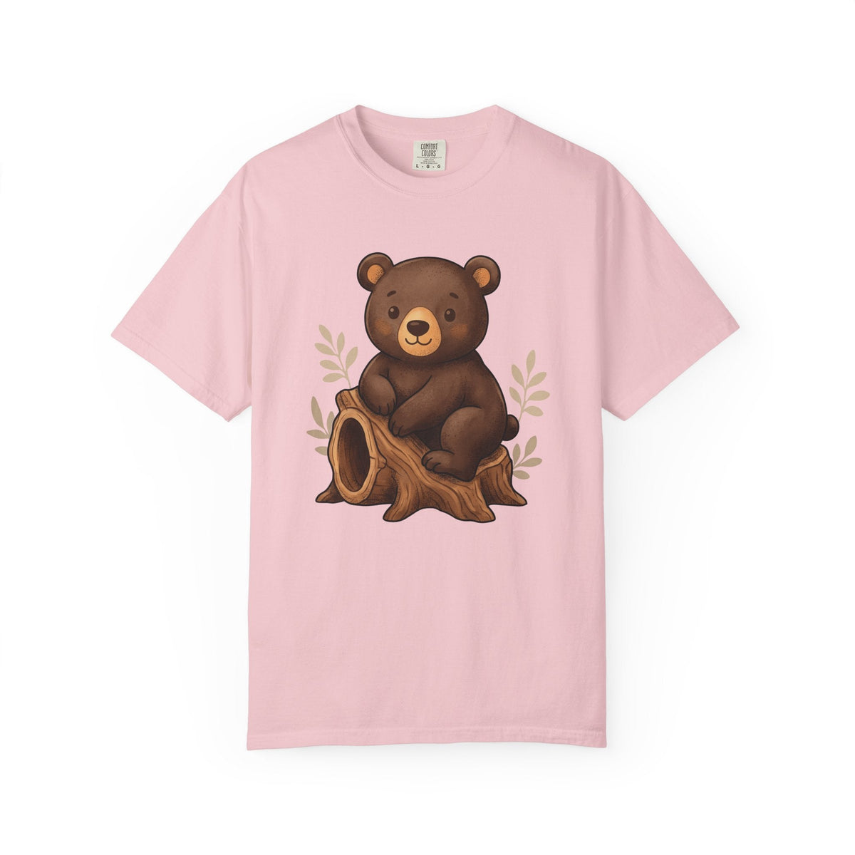 Bear Cub Shirt Animals Woodland Unisex Gift Cute Tee product image 3
