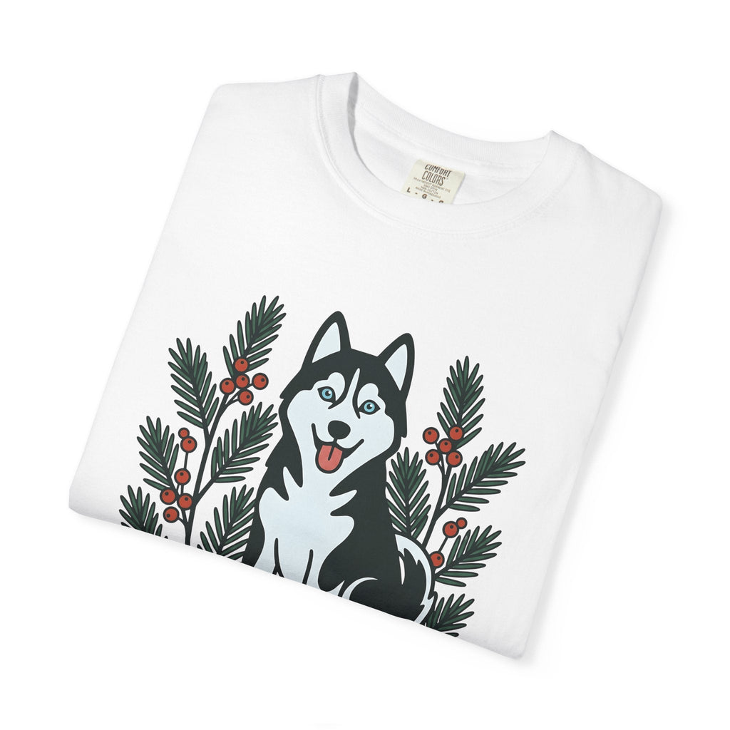 Husky Pet Shirt Dog Holidays Unisex Gift Sketch Tee product image 5