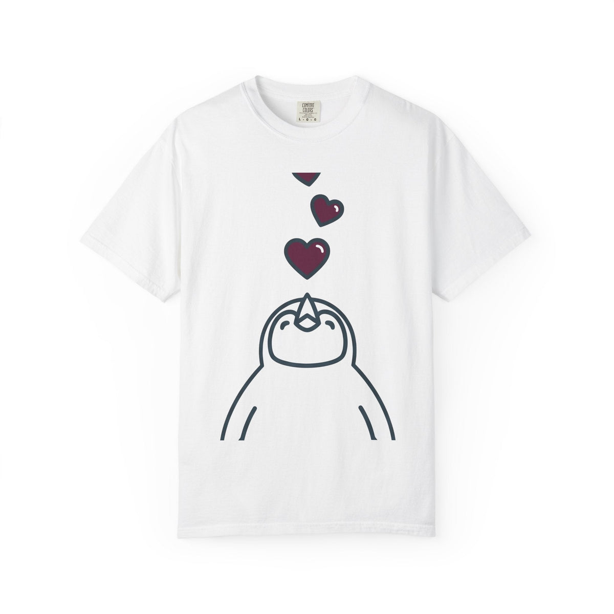 Penguin Art Shirt Animals Passion Gift Women Lovable Tee product image 1